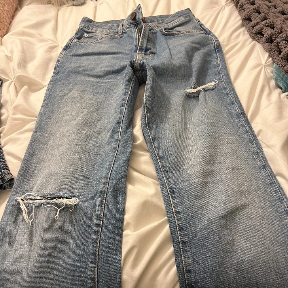 BDG jeans, size 26, stretch high-rise flare